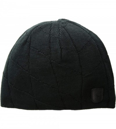 Skullies & Beanies Mens Men's Nebula Hat - Black/Black - CZ188ALES38 $34.98
