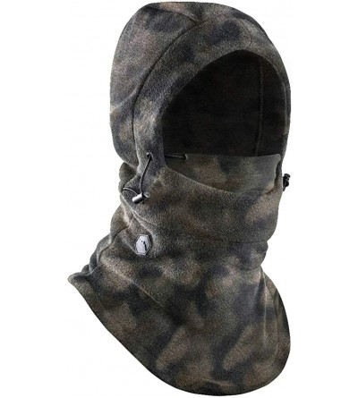 Balaclavas Balaclava Ski Mask - Extreme Cold Weather Face Mask - Heavyweight Fleece Hood Snow Gear for Men & Women - CK18A00L...