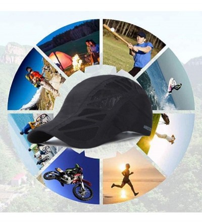 Baseball Caps Croogo Quick Drying Sun Hat UPF 50+ Baseball Cap Summer UV Protection Outdoor Cap Men Women Sport Cap Hat - CE1...