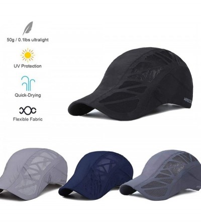 Baseball Caps Croogo Quick Drying Sun Hat UPF 50+ Baseball Cap Summer UV Protection Outdoor Cap Men Women Sport Cap Hat - CE1...