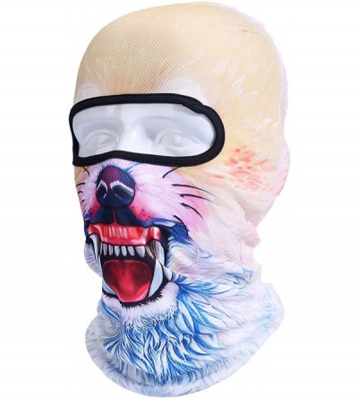 Balaclavas 3D Animal Funny Balaclava Face Mask Cycling Motorcycle Skiing Snowboarding Music Festivals Halloween - Bnb-46 - C8...
