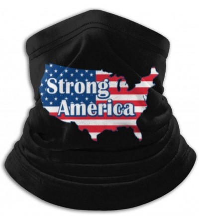 Balaclavas Printed Seamless Bandanas Windproof - Stay Strong America20 - CX197THDXG2 $15.26