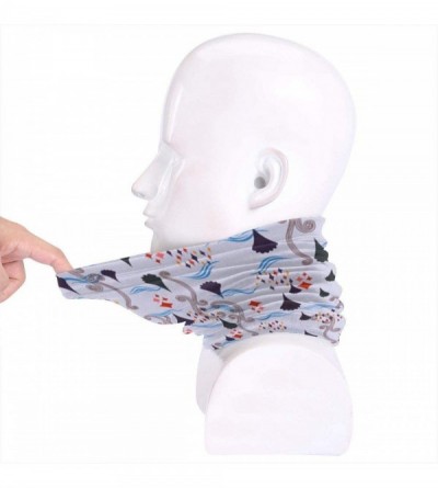 Balaclavas Boat Neck Gaiter Warmer Windproof Mask Face Mask Winter Balaclava Scarf Cover - Style 16 - CL197QWW599 $18.38