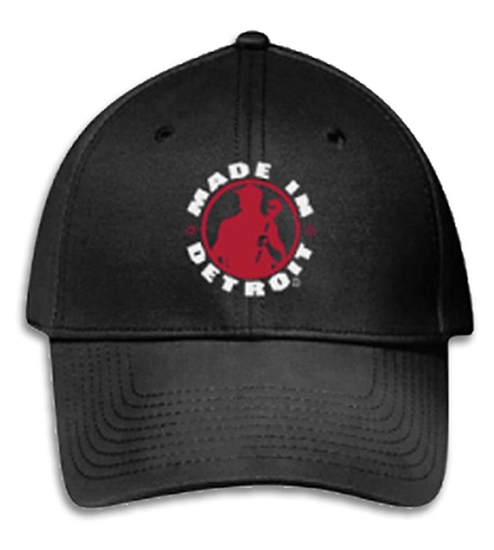 Baseball Caps Flex Fit - Black W/ Red - CG128ELO8CJ $24.42