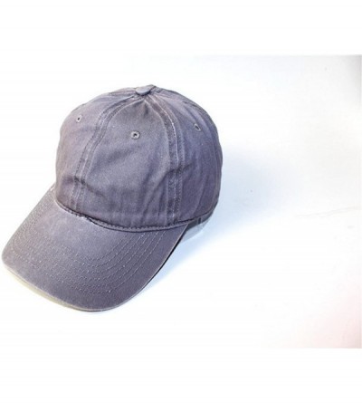 Skullies & Beanies Men & Women Distressed Pure Vogue Washed Denim Jeans Baseball Caps - Light Grey - CB185NDISM8 $14.36