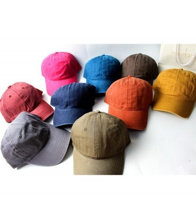 Skullies & Beanies Men & Women Distressed Pure Vogue Washed Denim Jeans Baseball Caps - Light Grey - CB185NDISM8 $14.36