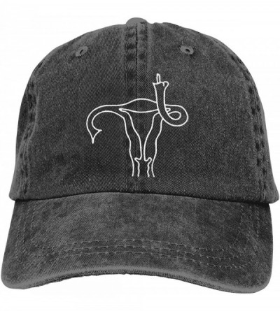 Baseball Caps Women's&Men's Pocket Design Adjustable Washed Baseball Cap Unisex Hats - Black - CQ193USRM3K $45.99