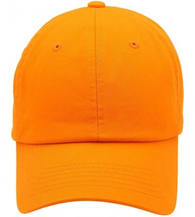 Baseball Caps Baseball Cap Men Women-Cotton Dad Hat Plain - Gold - CR12N2FWG6J $11.78
