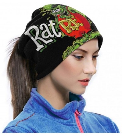 Balaclavas Rat Fink Mens Womens Face Clothing Neck Gaiter Non Slip Light Breathable for Sun Wind Dust - Black - CC1935UR074 $...