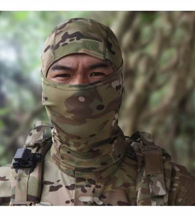 Balaclavas Camouflage Balaclava Hood Ninja Outdoor Cycling Motorcycle Hunting Military Tactical Gear Full Face Mask - Sp-04 -...
