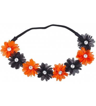 Headbands Floral Flower Crown Stretch Headband - Halloween - CI1862GURGH $20.74