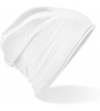 Skullies & Beanies Jersey Beanie - 5 Colours Available - White - CP128O0TE83 $9.10