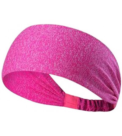 Headbands Man/Women Headband Hair Band Accessory Sport Running Head Wrap Hair Accessories Yoga Sports Elastic Headband - CW18...