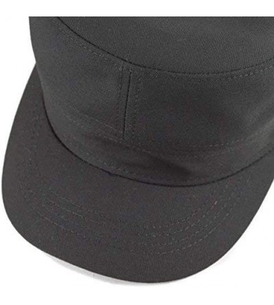 Baseball Caps Made in USA Cotton Twill Military Caps Cadet Army Caps - Black - CR18OXAW8C5 $10.34