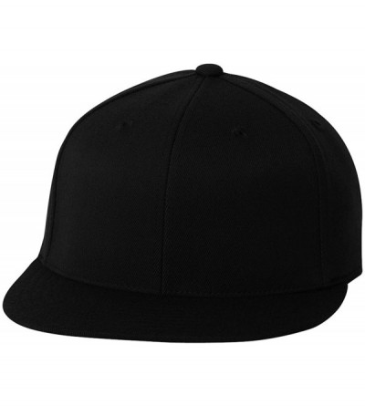 Baseball Caps Yupoong Men's 6-Panel High-Profile Premium Fitted Cap - Grey - C1119CCBF4T $31.50