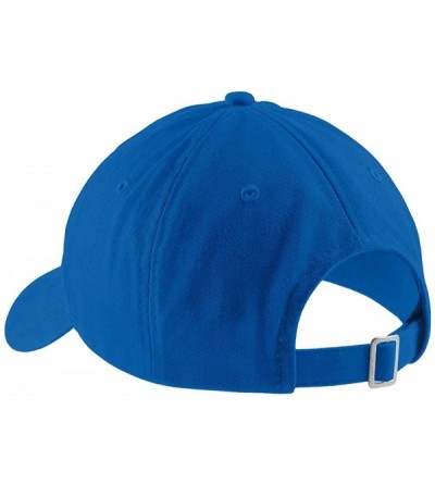 Baseball Caps Married Af Embroidered Soft Crown 100% Brushed Cotton Cap - Royal - C817YTE8ILZ $14.69