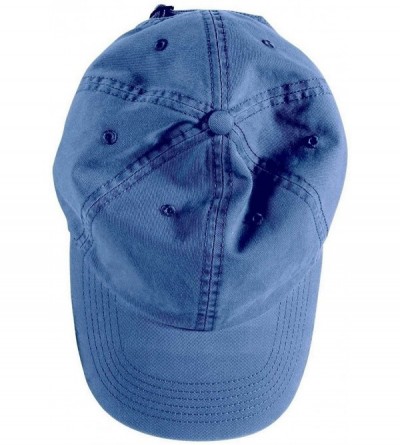 Baseball Caps Direct-Dyed Twill Cap (1912) - Indigo - C411NRV7BBR $9.50