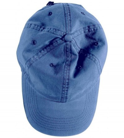 Baseball Caps Direct-Dyed Twill Cap (1912) - Indigo - C411NRV7BBR $9.50