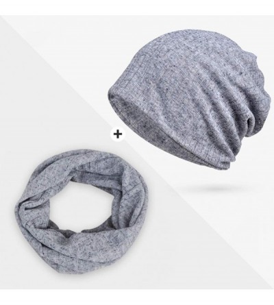 Skullies & Beanies Women Cotton Beanie Lace Soft Sleep Cap Slouchy Chemo Hats - Coffee and Grey - CH194R2LLO0 $14.49