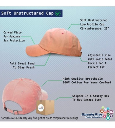 Baseball Caps Soft Baseball Cap Wales Flag Embroidery Dad Hats for Men & Women Buckle Closure - Soft Pink - CO18YMDG7N7 $16.19