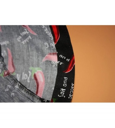 Baseball Caps Fashion Chefs Hat Cap Kitchen Catering Skull Cap Ribbon Cap Turban (Black) - As Shown - CT12DJ3016T $8.45