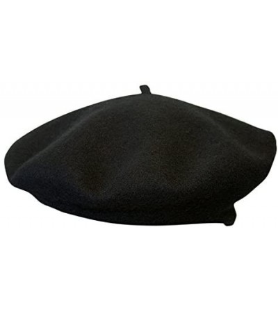 Berets French Beret - Black - CD11DMWJB9L $18.78