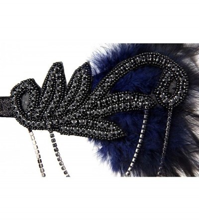 Headbands 1920s Accessories Themed Costume Mardi Gras Party Prop additions to Flapper Dress - C-3 - CG18NO9CDMZ $34.54