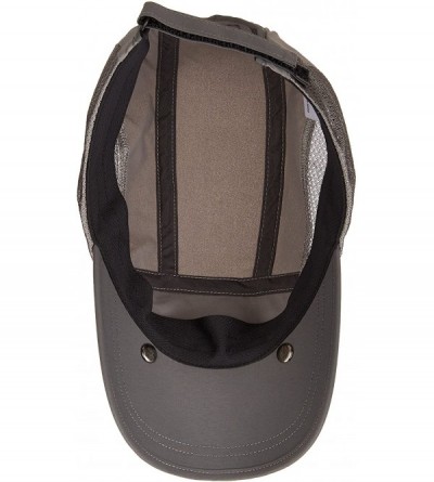 Baseball Caps Sun Runner Cap - Ultimate Training Breathable Sun Hat - Pewter - CL184Y2GOLU $35.82