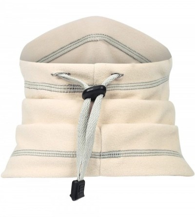 Balaclavas Thermal Warmer Gaiter Winter Motorcycle - Beige-1 - CZ18ZCYI7WU $9.96