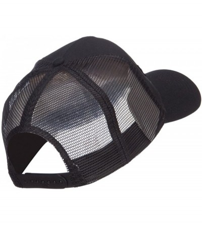 Baseball Caps Vietnam ERA Veteran Patched Mesh Cap - Black - CQ124YMKTJ3 $10.97