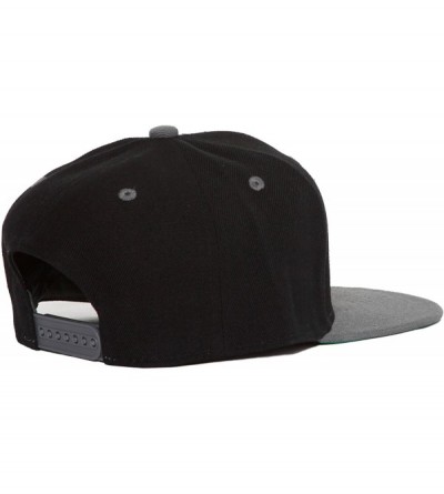 Baseball Caps Vintage Snapback Cap Hat - Black Charcoal - CI116MYW887 $18.14