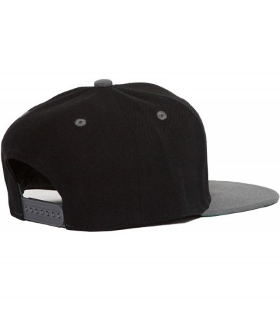 Baseball Caps Vintage Snapback Cap Hat - Black Charcoal - CI116MYW887 $10.64