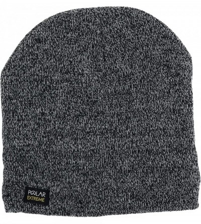 Skullies & Beanies Men's Insulated Pull Beanie Cap - Grey - C918IIDMYZ4 $10.20