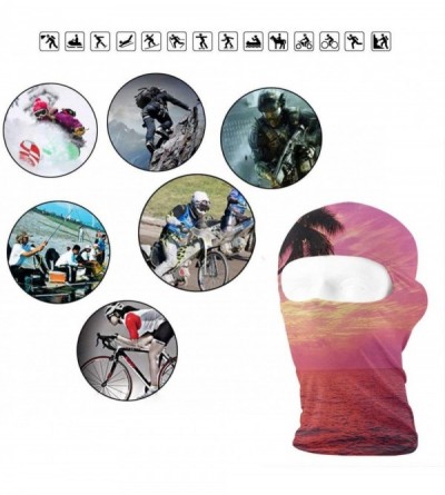 Balaclavas Sunflower Cool Full Face Masks Ski Headcover Neck Warmer Tactical Hood for Cycling Outdoor Sports - Pattern13 - CW...