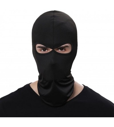 Balaclavas Wind Cap Motorcycle Ski Masks Balaclavas Outdoor Sports Cycling Hat (Black) - Black - CZ1809NIEX2 $10.41