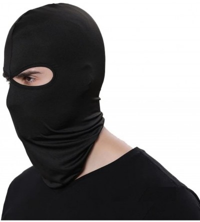 Balaclavas Wind Cap Motorcycle Ski Masks Balaclavas Outdoor Sports Cycling Hat (Black) - Black - CZ1809NIEX2 $10.41