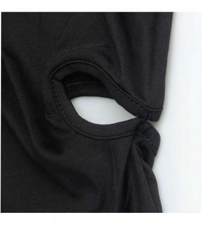 Balaclavas Wind Cap Motorcycle Ski Masks Balaclavas Outdoor Sports Cycling Hat (Black) - Black - CZ1809NIEX2 $10.41