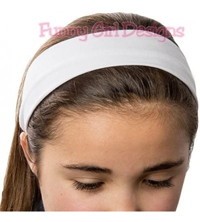 Headbands 1 DOZEN 2 Inch Wide Cotton Stretch Headbands OFFICIAL HEADBANDS - Available - CQ11L8HCYQ9 $18.26