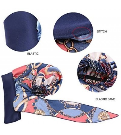 Skullies & Beanies Vintage Elastic Cotton Turbans Multifunction - D - C218QYN3EX8 $7.85