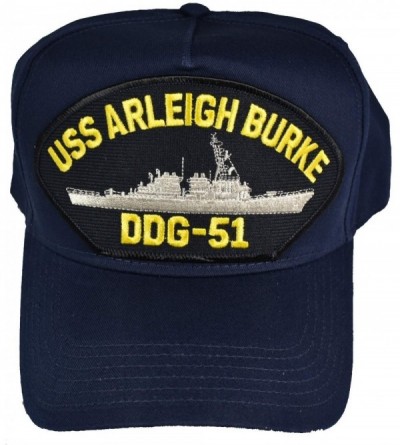Sun Hats USS Arleigh Burke DDG-51 Hat - NAVY BLUE - Veteran Owned Business - CR18SDZ9KWH $50.97
