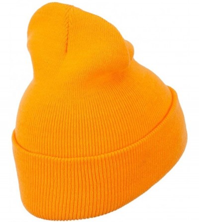 Skullies & Beanies Super Stretch Knit Watch Cap Beanie - Yellow - CM11RNPKZCZ $10.35