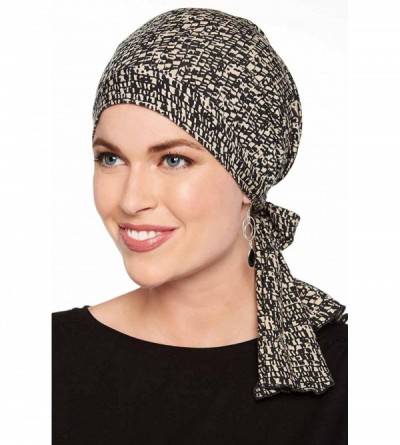 Headbands So Simple Scarf - Pre Tied Head Scarf for Women in Soft Bamboo - Cancer & Chemo Patients - CF12NZ07B3D $26.61