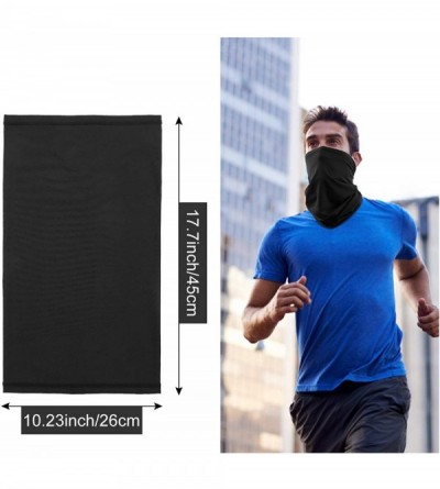 Balaclavas 2 PCS Face Cover Neck Gaiter Sun UV Protection Face Scarf Dust Wind Headwear for Fishing Hiking Cycling - C7199946...
