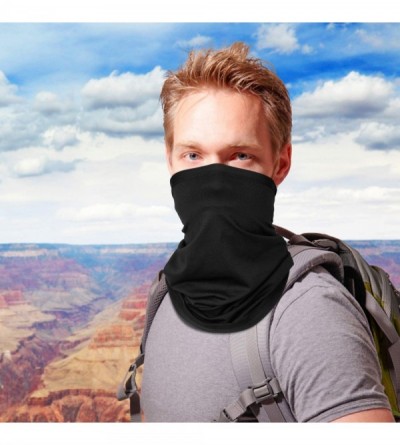 Balaclavas 2 PCS Face Cover Neck Gaiter Sun UV Protection Face Scarf Dust Wind Headwear for Fishing Hiking Cycling - C7199946...