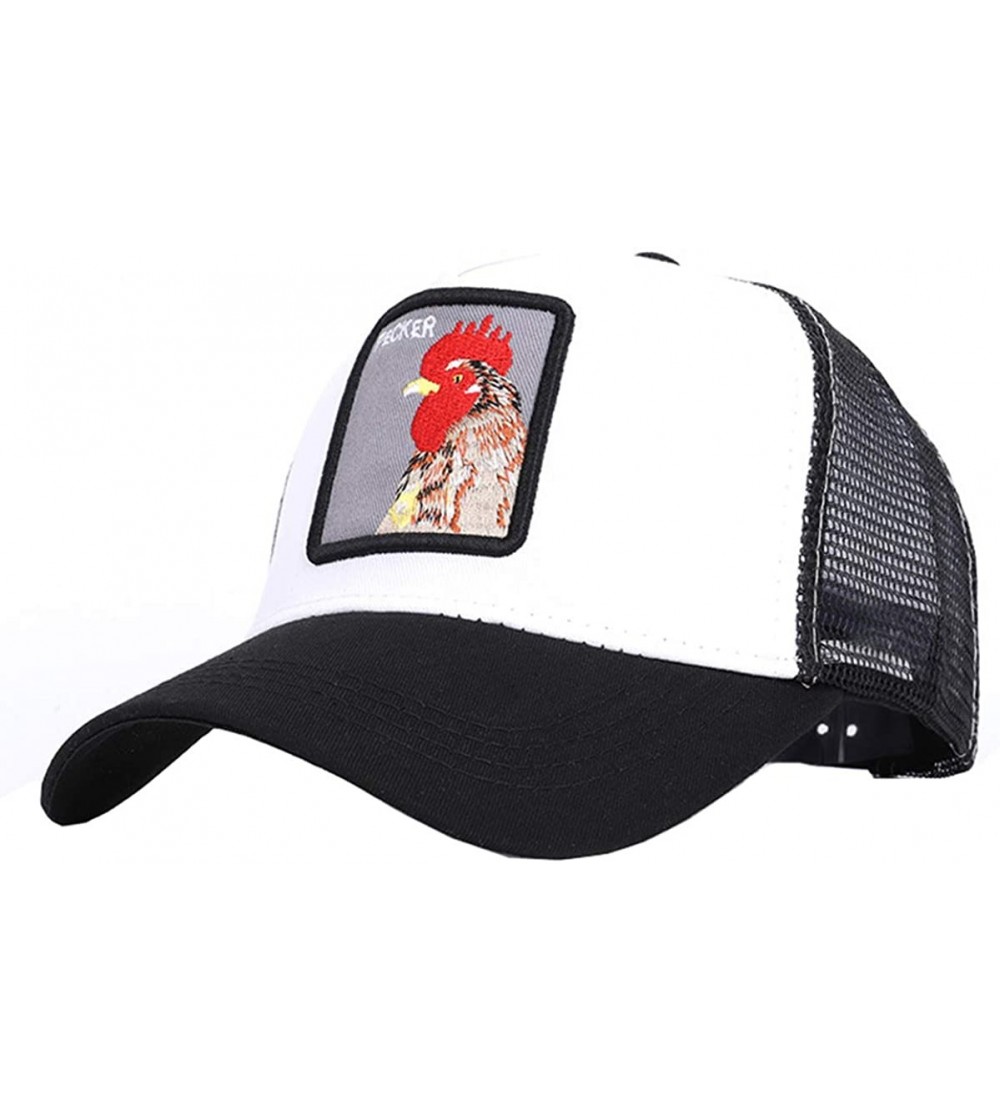 Baseball Caps Cock-Trucker Animal Hats Mesh Unisex Embroidered Snapback Adjustable - U2 - CK18QDI4THT $11.80