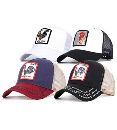 Baseball Caps Cock-Trucker Animal Hats Mesh Unisex Embroidered Snapback Adjustable - U2 - CK18QDI4THT $11.80