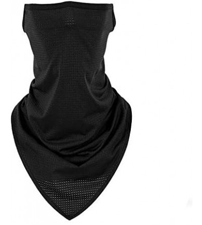 Balaclavas Bandana Face Mask with Ear Loops Women Men Neck Gaiter Motorcycle Summer Dust UV - 23 - C0198DZ9M2Z $9.05