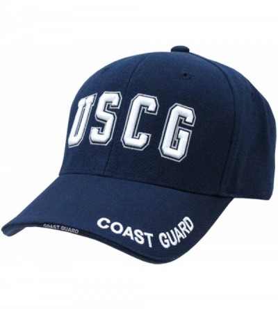 Baseball Caps U.S. Coast Guard Cap Navy Military Branch Hat Cap Hats TEXT LOGO - C41192K2SFV $34.60