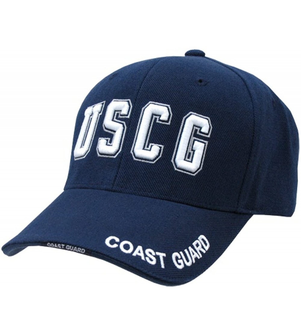Baseball Caps U.S. Coast Guard Cap Navy Military Branch Hat Cap Hats TEXT LOGO - C41192K2SFV $21.68