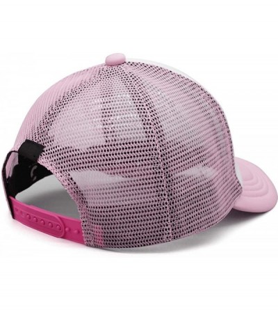 Baseball Caps Men's Women's 2019-world-series-baseball-championships-w-logo-Nats Cap Printed Hats Workout Caps - Pink-3 - C91...